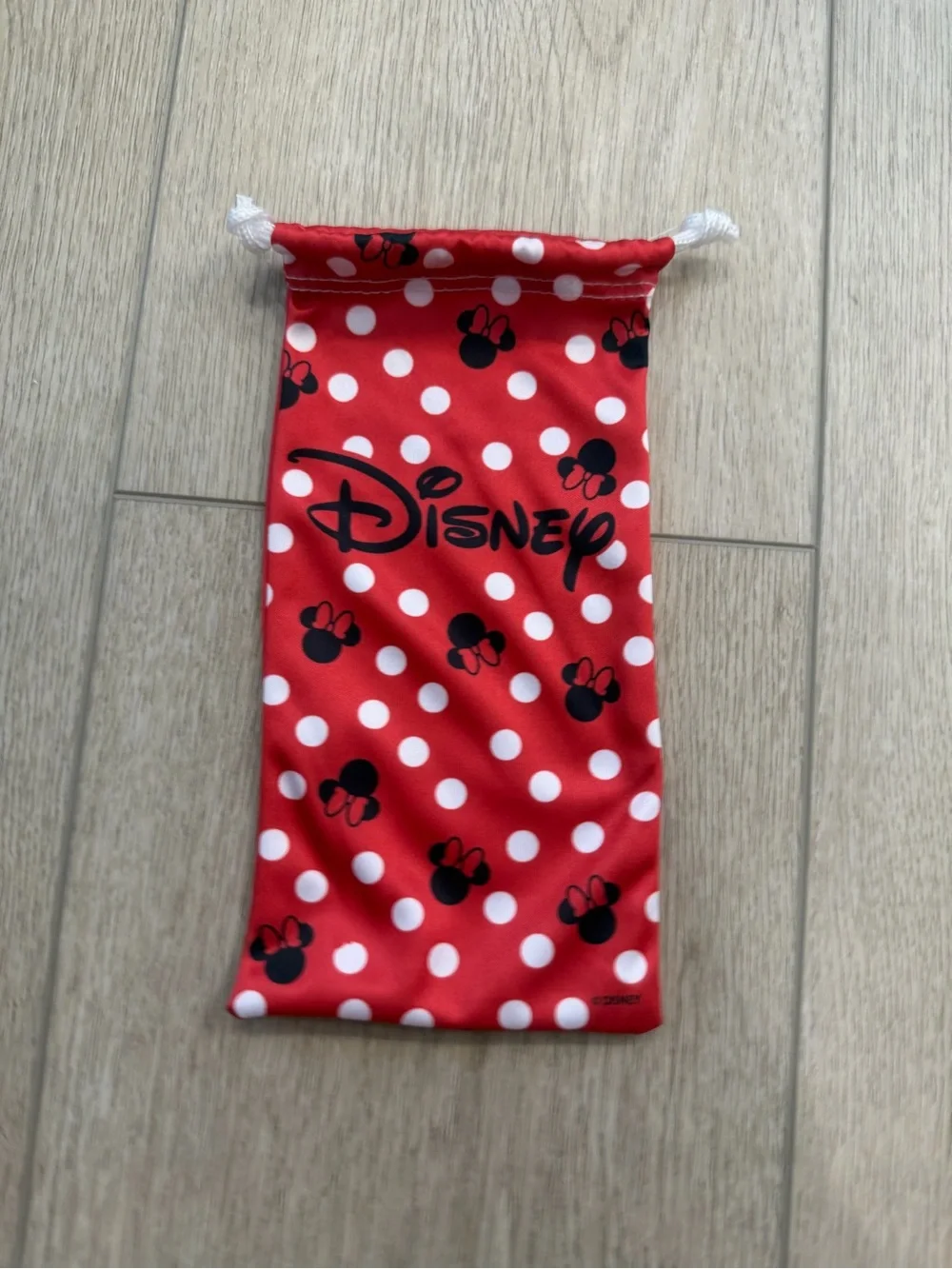 Loopy Case Red and White Polka Dot Phone Case with Black Loop - Minnie Pattern